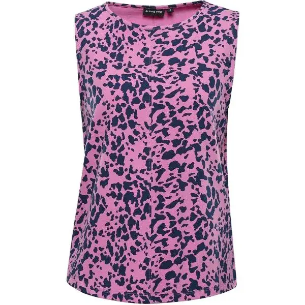 ALPINE PRO SIEFA Dámský top, růžová, velikost