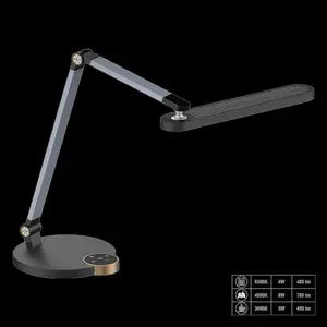 LAMPA NA PSACÍ STŮL, 48/52/18.5 cm