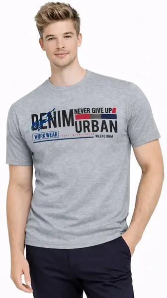 Šedý pánský svetr JUMPER