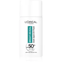 L’Oréal Paris Bright Reveal tekutina proti pigmentovým škvrnám SPF 50+ 50 ml