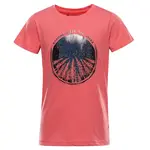 Dětské rychleschnoucí triko alpine pro rejo 2 červená 140-146