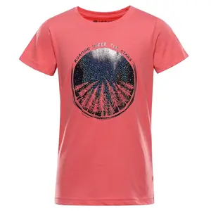 Dětské rychleschnoucí triko alpine pro rejo 2 červená 140-146