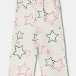 Dětské tepláky United Colors of Benetton bílá barva, vzorované, 39T6GF040