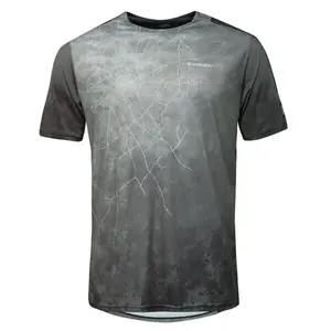 Klimatex MATH Pánské MTB triko, šedá, velikost