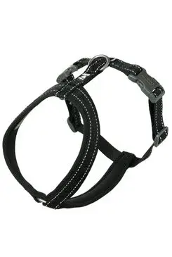 Postroj Y Hurtta Casual Eco černý 45-55cm