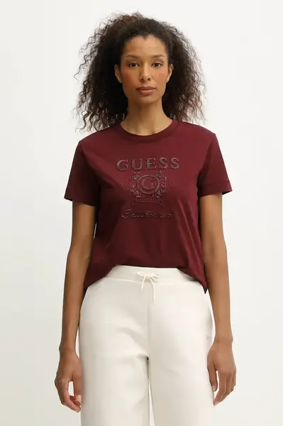 Bavlněné tričko Guess MENA