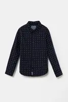 Dětská košile Guess tmavomodrá barva, L5RH04 WE5W0