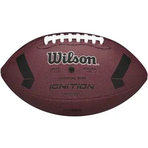 Wilson NFL IGNITION JUNIOR Míč na americký fotbal, hnědá, velikost