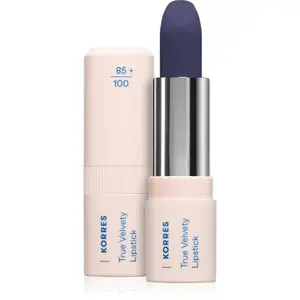 Korres True Velvety Lipstick krémová rtěnka se saténovým finišem odstín Aegean Blue 3 g