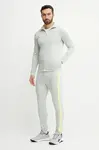 Sportovní tepláková souprava Under Armour Knit Track Suit zelená barva, 1357139
