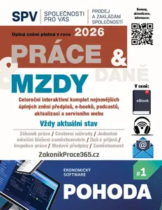 Práce & Mzdy & Daně 2026 - Redakční