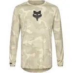 Fox RANGER TRU DRI LS Pánský dres na kolo, béžová, velikost