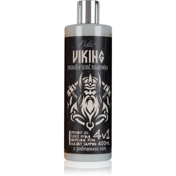Bohemia Gifts & Cosmetics Viking mycí gel 4 v 1 pro muže 400 ml