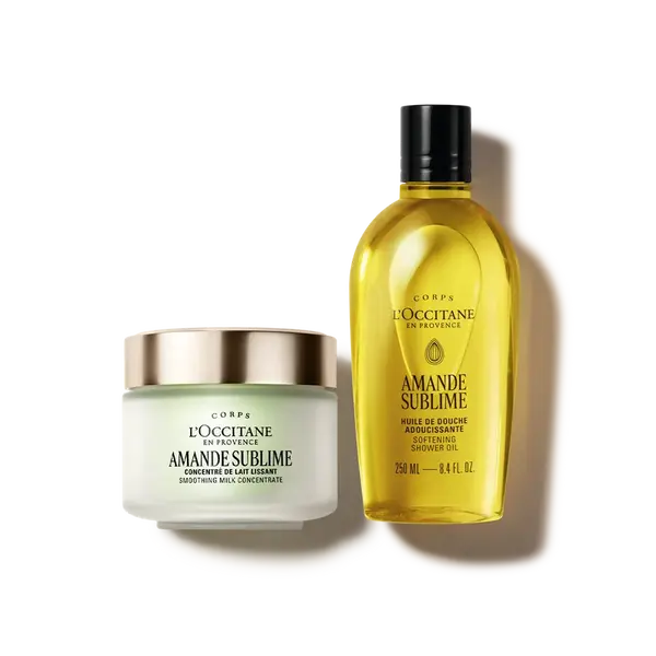 Sada za zvýhodněnou cenu – Amande Sublime (Mandle) duo pro hebkou pokožku