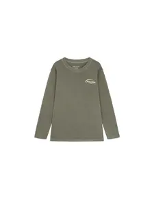 Scalpers Tričko 'Scworldlstee'  kaki