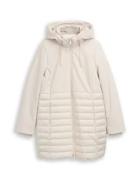 TOM TAILOR Prechodný kabát  biela