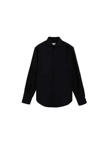 Scalpers Košeľa  tmavomodrá