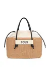 Kabelka Tous Scoubidou béžová barva, 2001716959