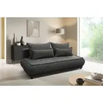 MID.YOU ROZKLÁDACÍ POHOVKA, textil, šedá