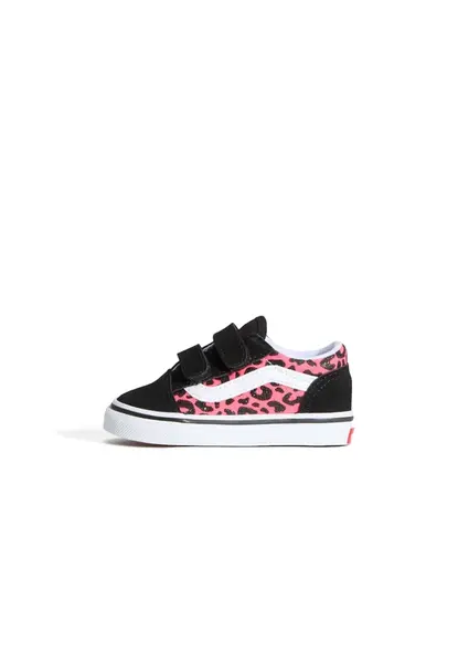 VANS Tenisky 'Old Skool'  malinová / čierna / biela