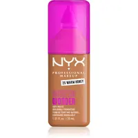 NYX Professional Makeup Make ‘Em Wonder lehký matující make-up odstín 25 Warm Honey 30 ml