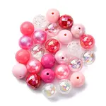 26Pcs 13 Colors Transparent & Opaque Acrylic Beads