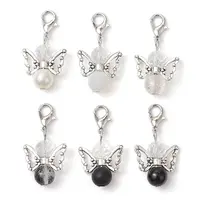 50Pcs Angel Glass Pendant Decoration