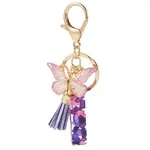Resin Butterfly Pendant Keychains