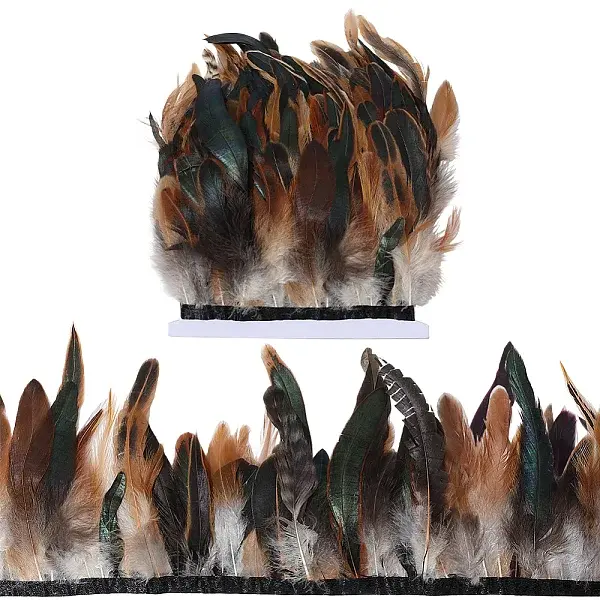 1 Bundle Fashion Feather Cloth Strand Costume Accessories