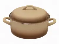 METALAC Kastrol s poklicí Capuccino 22cm 3,5lt