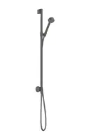 Axor One - Set sprchovej hlavice, tyče a hadice, 2 prúdy, EcoSmart, kefovaný čierny chróm 48791340