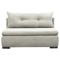 MID.YOU ROZKLÁDACÍ POHOVKA, textil, bílá