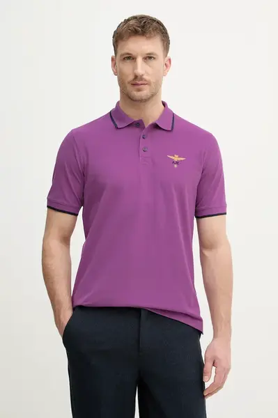 Bavlněné polo tričko Aeronautica Militare