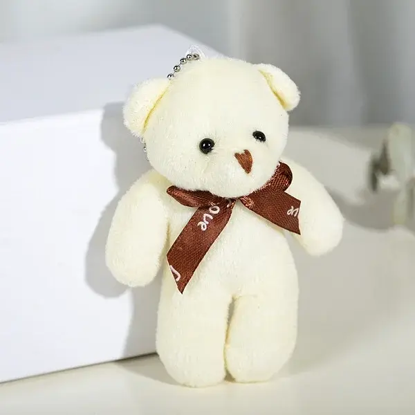 Cute Plush PP Cotton Bear Doll Pendant Decorations