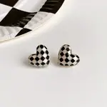 Alloy Enamel Stud Earrings