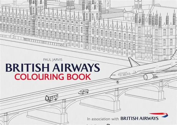 British Airways Colouring Book - Jarvis Paul