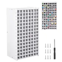 120 Grids Wood Art Marker Storage Rack