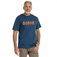 Bushman Pánské tričko Kunratická, modré XL