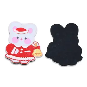 Printed Embossed Opaque Acrylic Cabochons