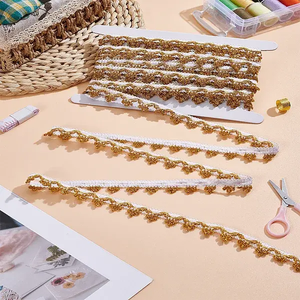 Polyester Wavy Lace Trim