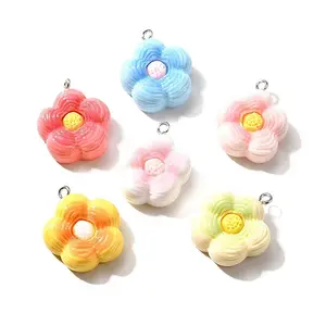 Cute Opaque Resin Pendants