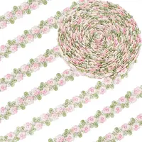 7.5 Yards Flower Polyester Lace Ribbon