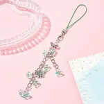 Flower Acrylic & Glass Mobile Straps