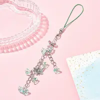 Flower Acrylic & Glass Mobile Straps