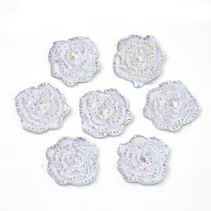 Resin Rhinestone Cabochons