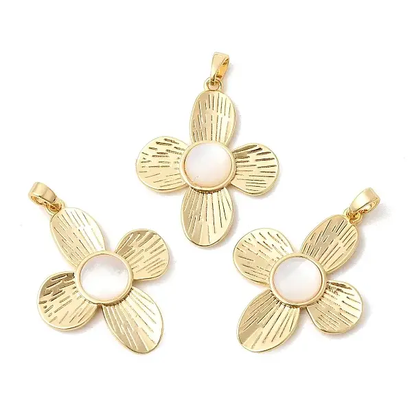 Natural White Shell Pendants