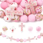 22Pcs Silicone Focal Beads