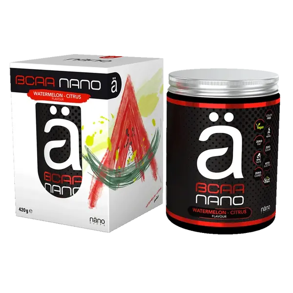 Näno Supps BCAA Nano 420g - vodní meloun, citrus
