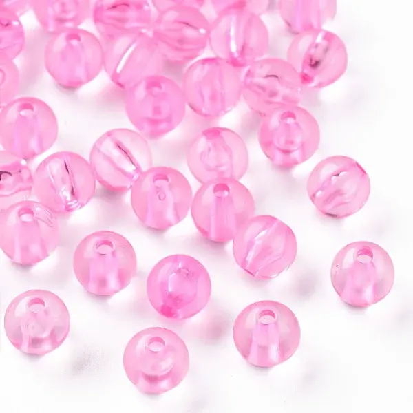 Transparent Acrylic Beads