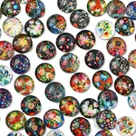 2 Bags Glass Cabochons